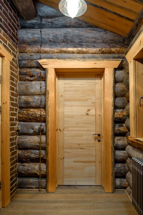 Баня из рубленого бревна. Возведение стен бани из рубленного бревна 13