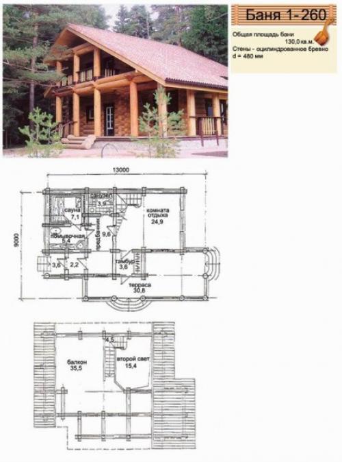 Баня из оцилиндрованного бревна своими руками. Как правильно выбрать материал для строительства