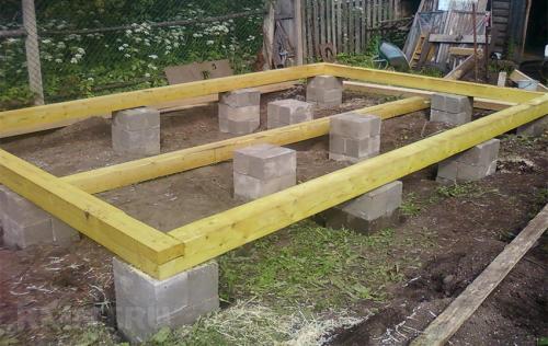 Бюджетная баня своими руками DIY из старых бревен.. Столбчатый (свайный) фундамент для бани 01 Бюджетная баня своими руками DIY из старых бревен.. Столбчатый (свайный) фундамент для бани 01