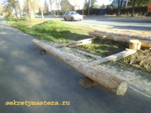 Сруб бани из кругляка. Как рубить сруб