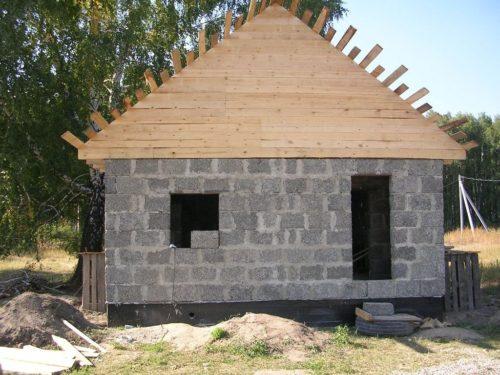 Баня из арболита своими руками. Баня из арболитовых блоков