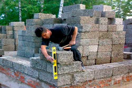 Баня из арболита своими руками 03