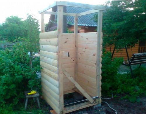 Летний душ своими руками: чертежи. Летний душ: чертежи, размеры, фото