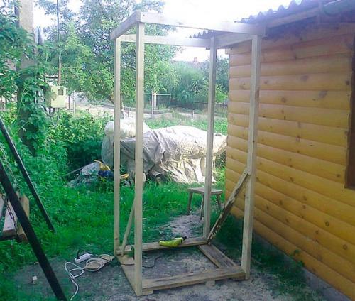 Летний душ своими руками: чертежи. Летний душ: чертежи, размеры, фото