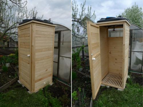 Как построить летний душ своими.. Материалы для летнего душа