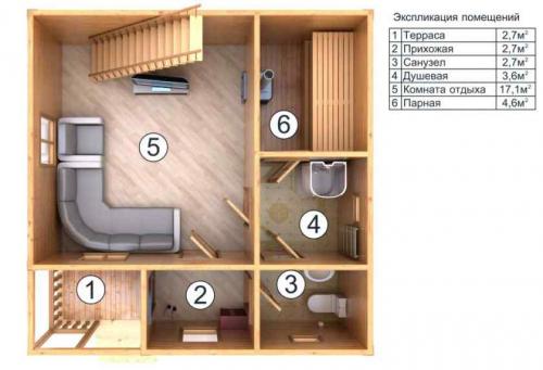 Где на участке построить баню. Где построить баню? Основные рекомендации 08