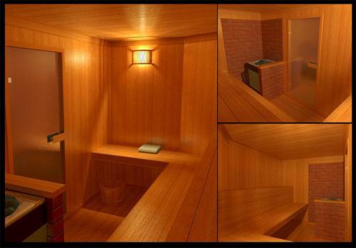 Проект бани с большой парилкой. 3 на 4