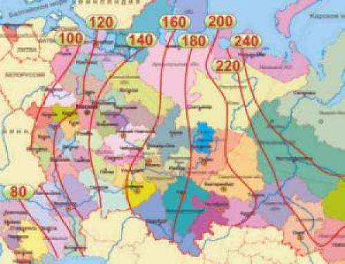 Глубина промерзания грунта в Ленинградской области: требования СНиП- Обзор +Видео