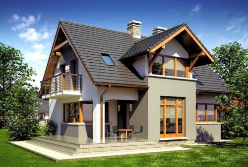 Грамотная планировка одноэтажного дома. Одноэтажный дом 10 на 10 метров с мансардой: планировка с расширением вверх