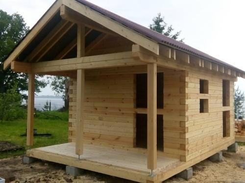 Баня каркасная или из бруса. Сравнение бань из бруса и на основе каркаса 03