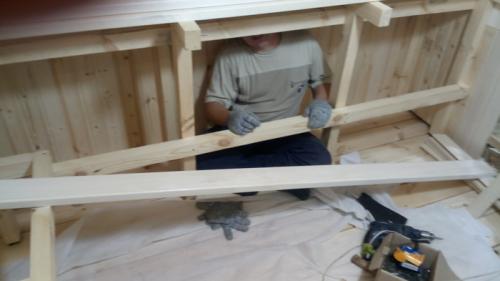 Бюджетная баня своими руками. Отличная бюджетная баня 6*4 всего за месяц своими руками.