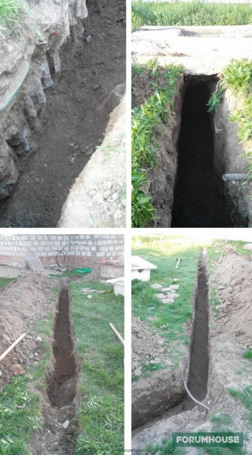 Этапы строительства дома после коробки. Коммуникации