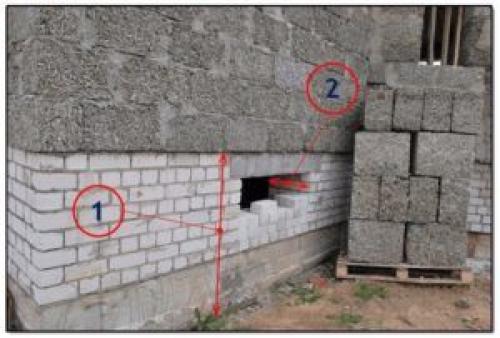 Строительство из арболита на свайно-винтовом фундаменте. Монтаж ленточного фундамента