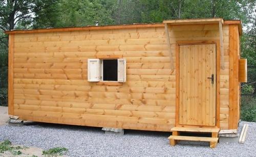 Самая простая баня своими руками. Примеры дачных бань