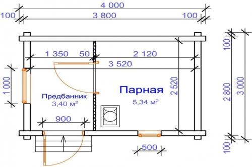 Технология строительства каркасных бань. Особенности конструкции 15 Технология строительства каркасных бань. Особенности конструкции 15