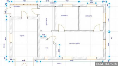 Как сделать чертеж и проект дома своими руками. Правила проектирования 01