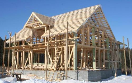 Самый дешевый каркасный дом. Проект дешёвого каркасного дома