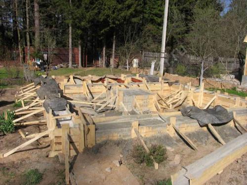 После фундамента, что идет. Как рассчитать время, сколько отстаивать фундамент