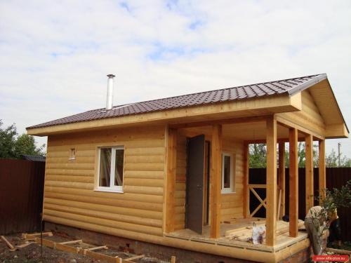 Каркасная баня проект. Плюсы и минусы