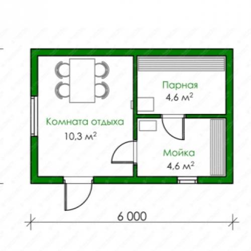 Как построить каркасно-щитовую баню сам. Пошаговая инструкция 18