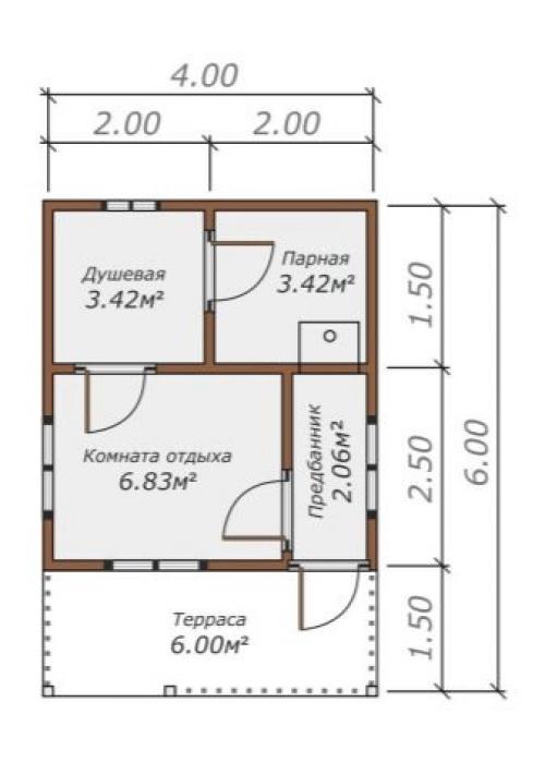 Как построить каркасно-щитовую баню сам. Пошаговая инструкция 21