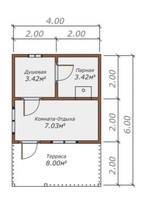 Как построить каркасно-щитовую баню сам. Пошаговая инструкция 22