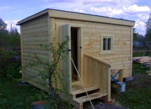 Маленькая баня своими руками. Баня на даче: проекты