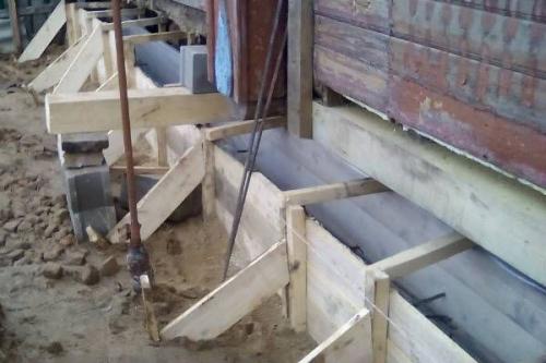 Новый фундамент на месте старого. Как залить новый фундамент вокруг старого дома?