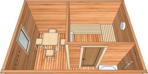 Этапы возведения красивой и удобной бани. Особенности 02