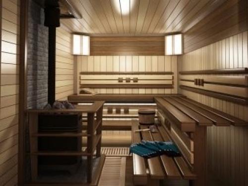 Этапы возведения красивой и удобной бани. Особенности 04