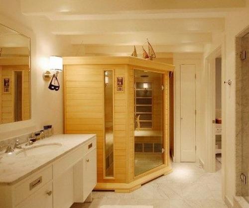 Домашняя сауна в ванной комнате в частном доме. Преимущества домашней сауны