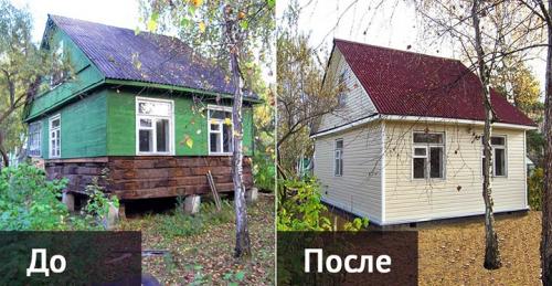 Переделать дачный дом в жилой. Нюансы переделки дачного домика в коттедж