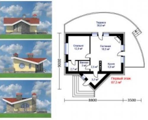 Этапы строительства загородного кирпичного дома.  Сооружение фундамента 02