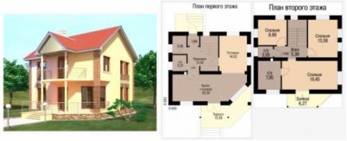 Этапы строительства загородного кирпичного дома.  Сооружение фундамента 01