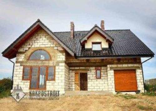 Из каких блоков лучше строить дом для постоянного проживания. №2. Кирпичный дом 05