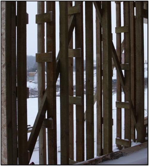 Дом из монолитного арболита по каркасу.. Монолитный арболит по каркасу своими руками