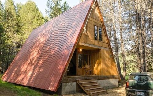 Дом-шалаш, как называется. Примеры готовых проектов: естественная простота и вызывающая дерзость